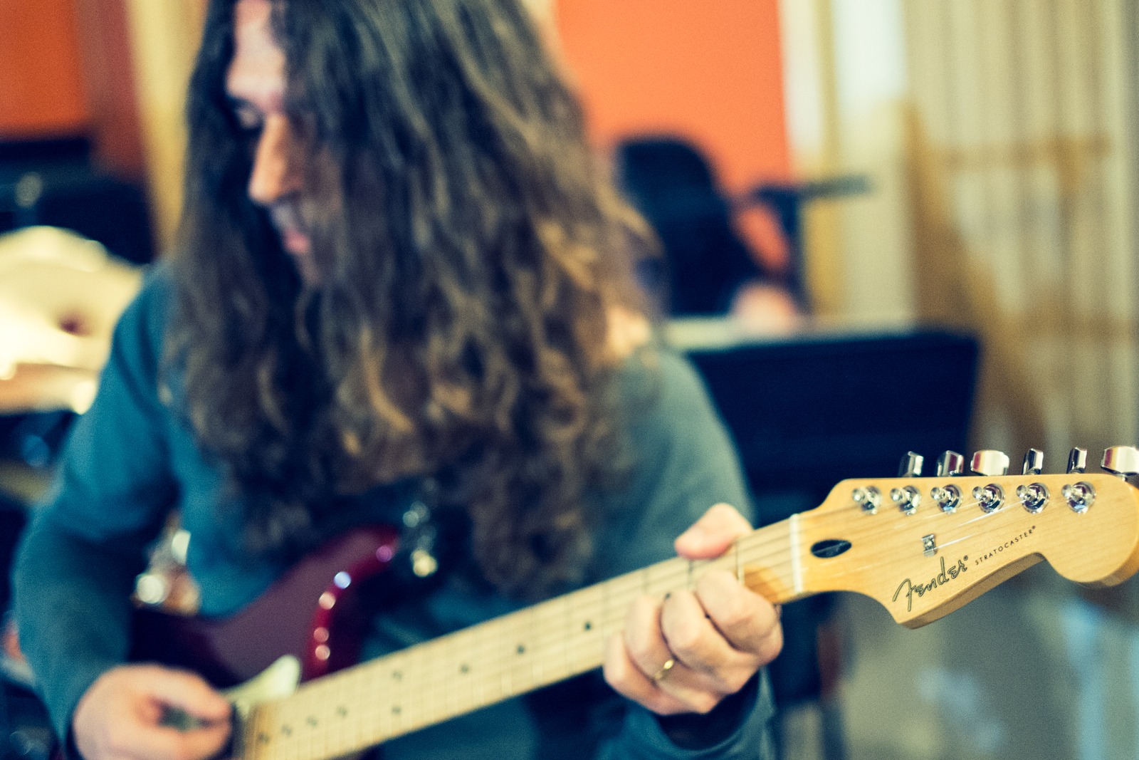 Anselmo Piraino com guitarra